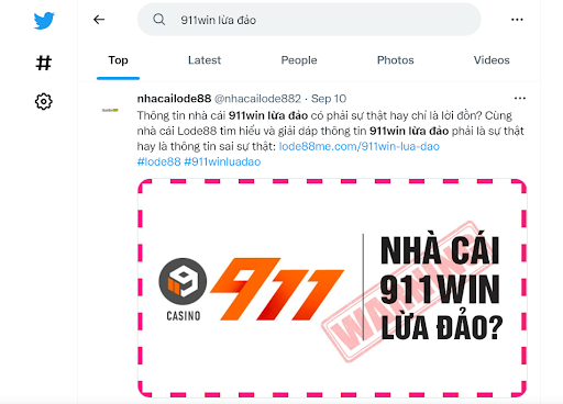 911win tren twitter